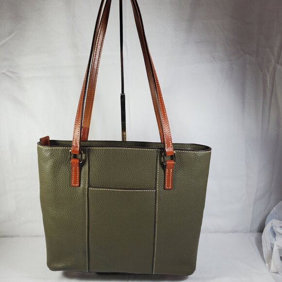 Dooney & Bourke Small Lexington in Olive - Picture 3 of 9
